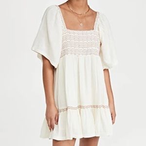 Free People Easy to Love Dress in Moonglow M
